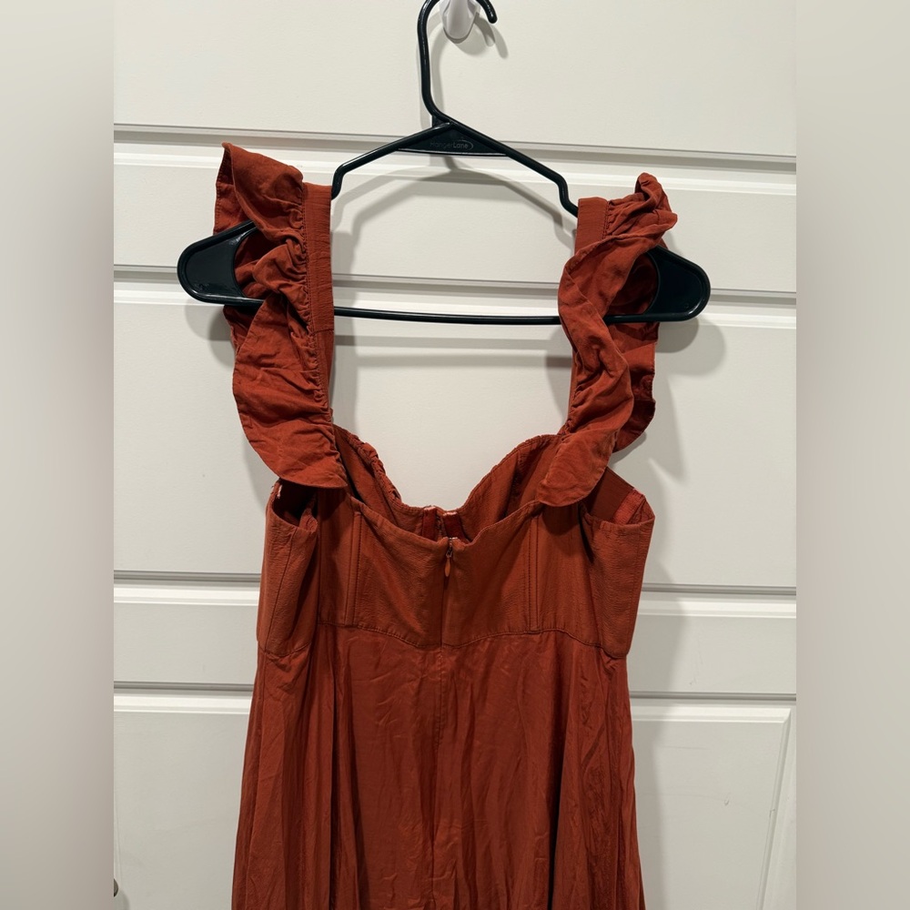 Farm Rio | Ruffle Strap Maxi Dress - Picture 12 of 16